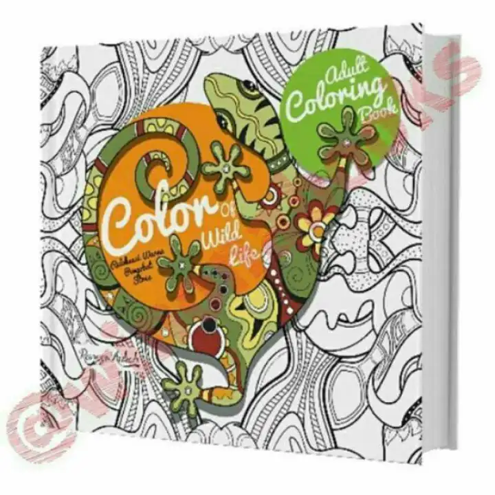 Download Hemat Color Of Wild Life Coloring Books Buku Mewarnai Dewasa Coloringbook Book For Adults Sale Lazada Indonesia