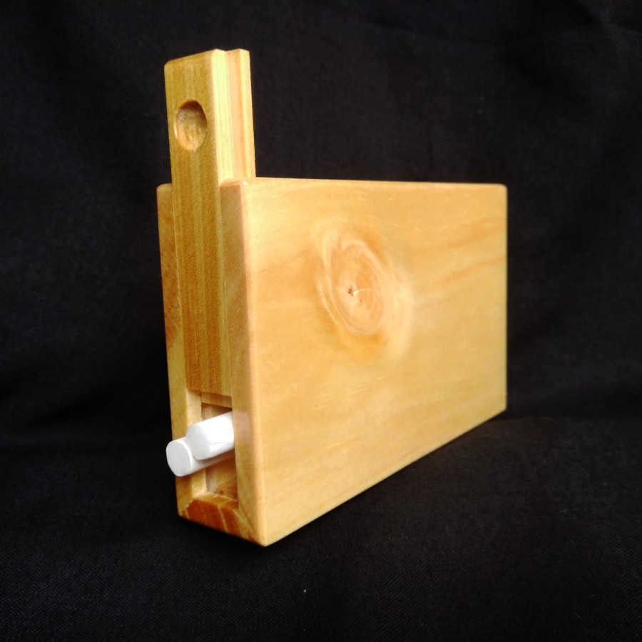 rokok Kotak Sebat Pinewood Handmade Wadah Batang Padudan Model Sliding ...