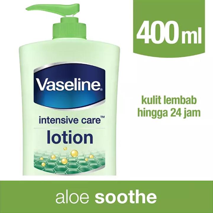 Vaseline Lotion Intensive Care Aloe Soothe 400Ml