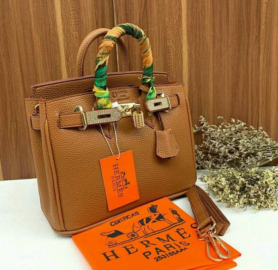 BEST SELLER !!! tas wanita HERMES BIRKIN togo jeruk leather impor,,disean korean terbaru..