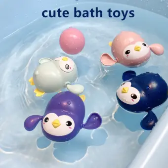 penguin bath toy
