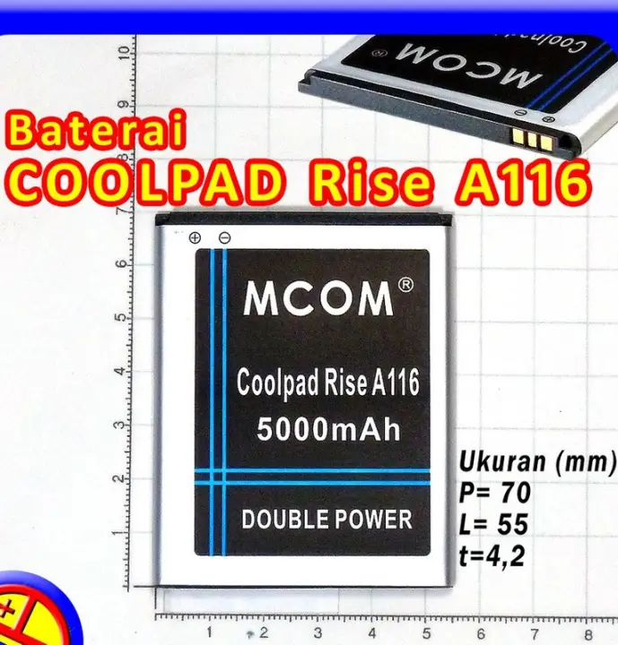 Battery Batre Baterai Double Power Mcom Coolpad Rise A116 A 116 Cpld 143 Cpld143 Cpld 143 Lazada Indonesia