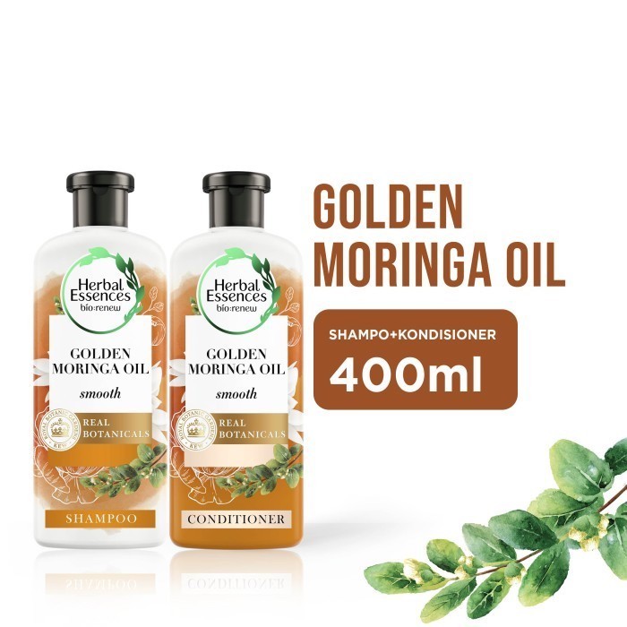 Herbal Essences Golden Moringa Oil Shampoo and Conditioner 400ml