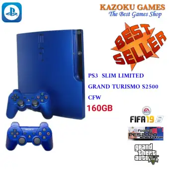 Ps3 Ps 3 Sony Playstation 3 Slim Seri 2500 Cfw Terbaru 160 Gb 2 Stick Free Game Anti Ylod Lazada Indonesia