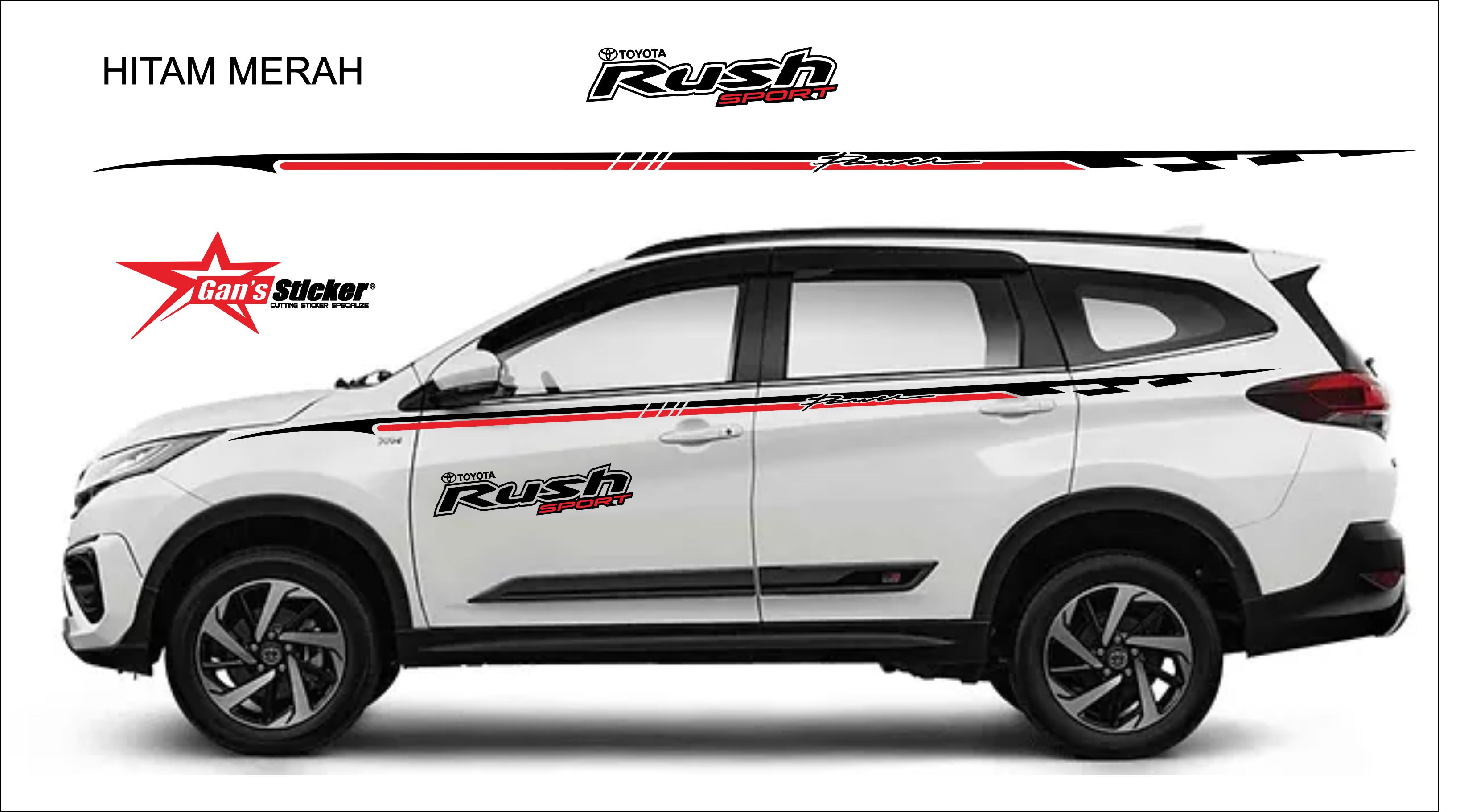 Memoles Ketampanan: Panduan Lengkap Aksesoris Toyota Rush 2016