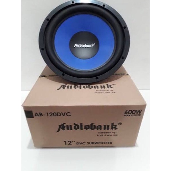 Speker Subwoofer 12 inch Audiobank Double coil 600 Watt Lazada Indonesia
