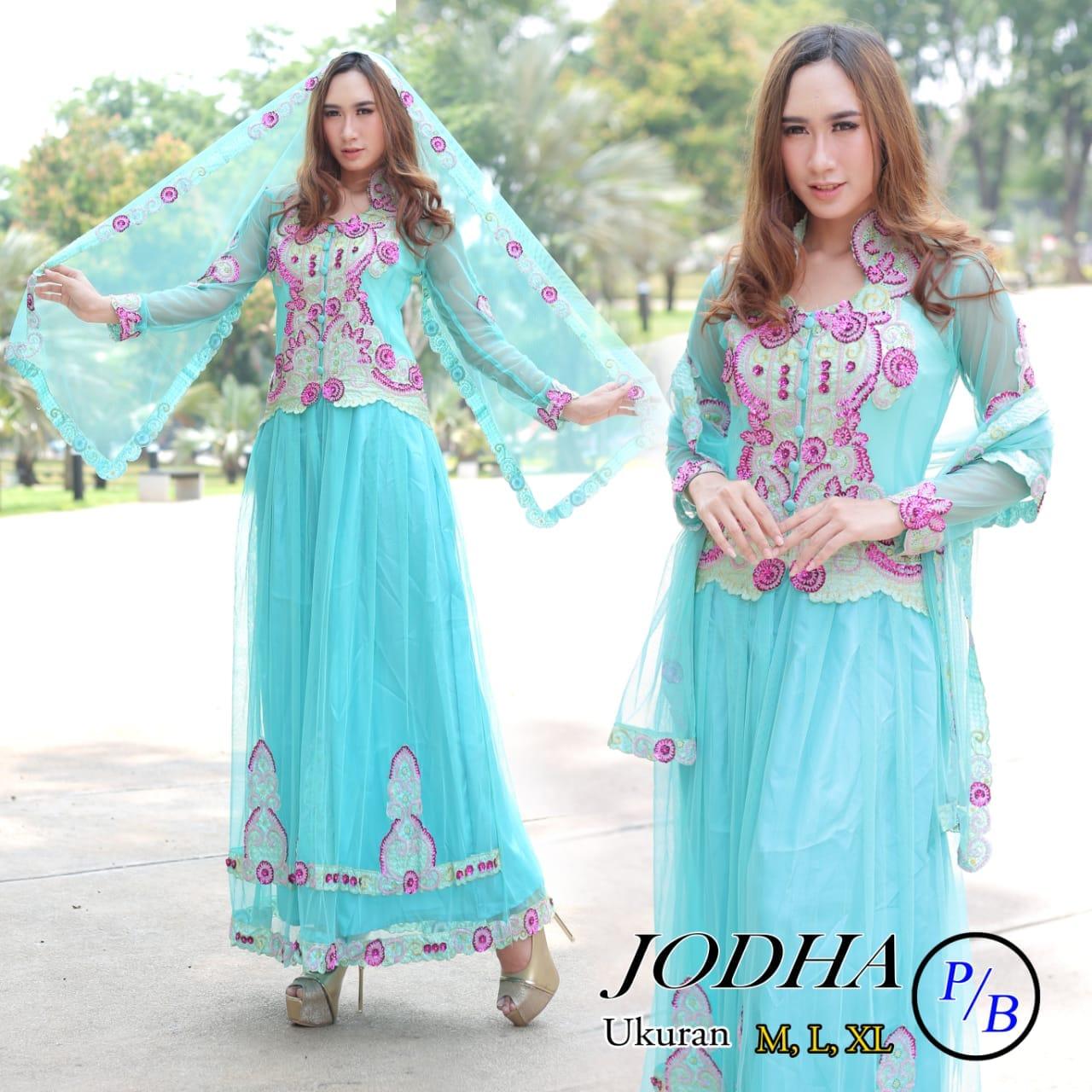 KEBAYA PAYET MURAH / KEBAYA PENGANTIN JODHA / KEBAYA PESTA FREE SELENDANG - REAL PICT