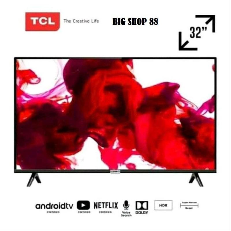 SMART TV ANDROID TV TCL LED 32 INCH WITH AL AND DOLBY SOUND GARANSI RESMI