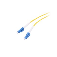 DHS 3 M LC/PC-ST/PC 3 M 9/125 LC-ST Single Mode Serat Optik Patch (Kuning)