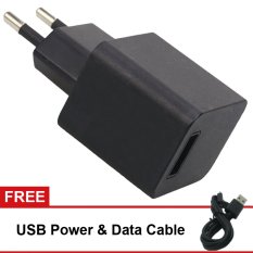 Digbanks Travel Charger untuk Lenovo - Hitam + Gratis Power & Data Cable