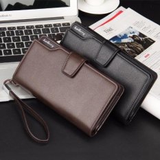 Dompet IMPOR Baellerry G1063 Fashion Long Panjang Pria Wanita Cowo Cewe - COKLAT