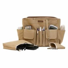 D'renbellony Bag Organizer Active MM (Khaki) / Tas Organizer / Bag in Bag / Handbag Organizer / HBO Active
