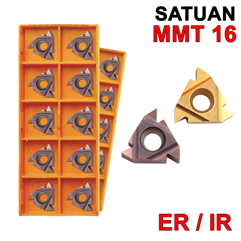 Insert 16ER AG60 Insert Ulir 16ER AG55 Pahat Bubut Thread 16 ER AG 60 ...