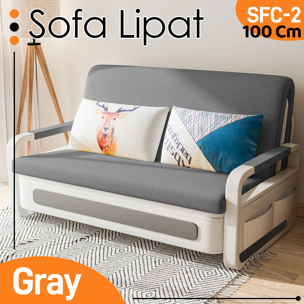 Sofa Bed Lipat Kasur Sofa Lipat Minimalis Sofa Lipat Minimalis | Lazada ...