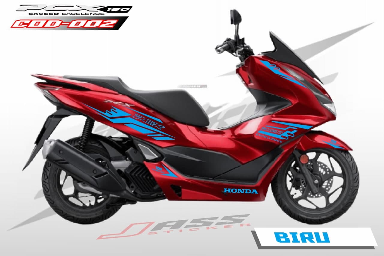 STICKER CUTTING PCX 160 / STIKER STRIPPING PCX/STRIPING VARIASI PCX ...