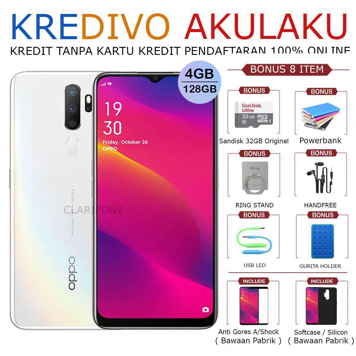 OPPO A5 2020 - 4GB/128GB - GARANSI RESMI + BONUS 8 ITEM - BISA COD