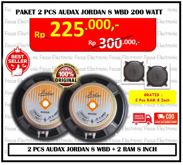 Speaker jordan 2024 8 inch