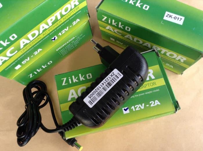 ADAPTOR 12V-2A DVR / CCTV ZK-017 12 V 2.0 A 24 WATT ORIGINAL
