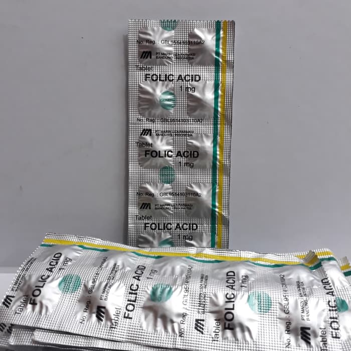 Folic Acid 1 Mg Lazada Indonesia