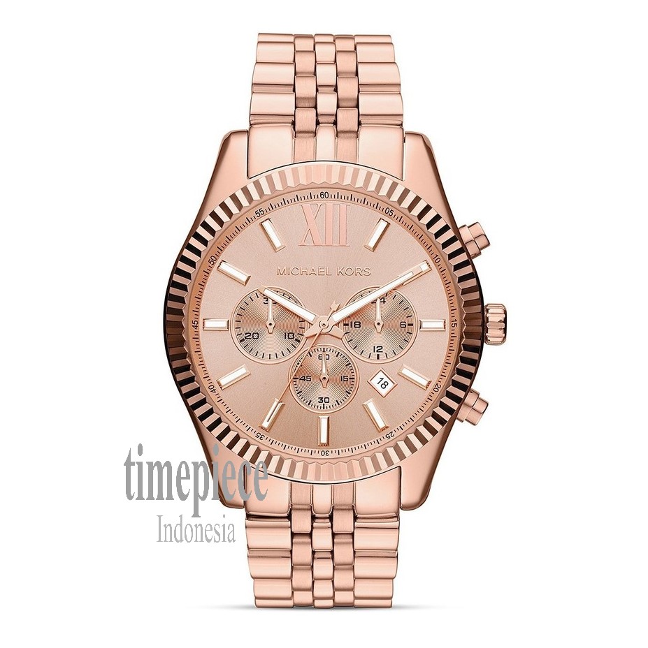 Michael Kors Men's Lexington Gold-Tone 