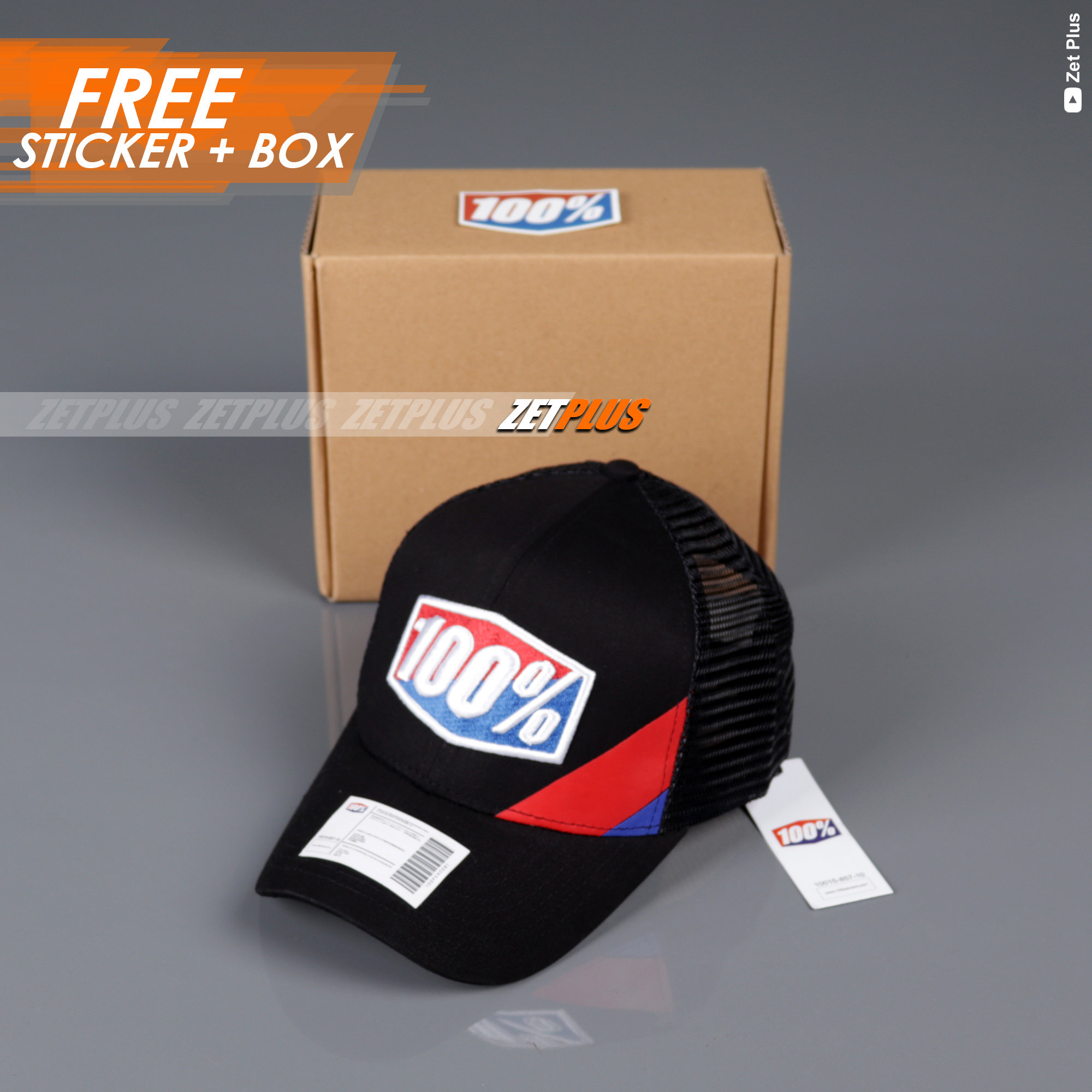 TOPI JARING (FREE STIKER 100%)/SNAPBACK 