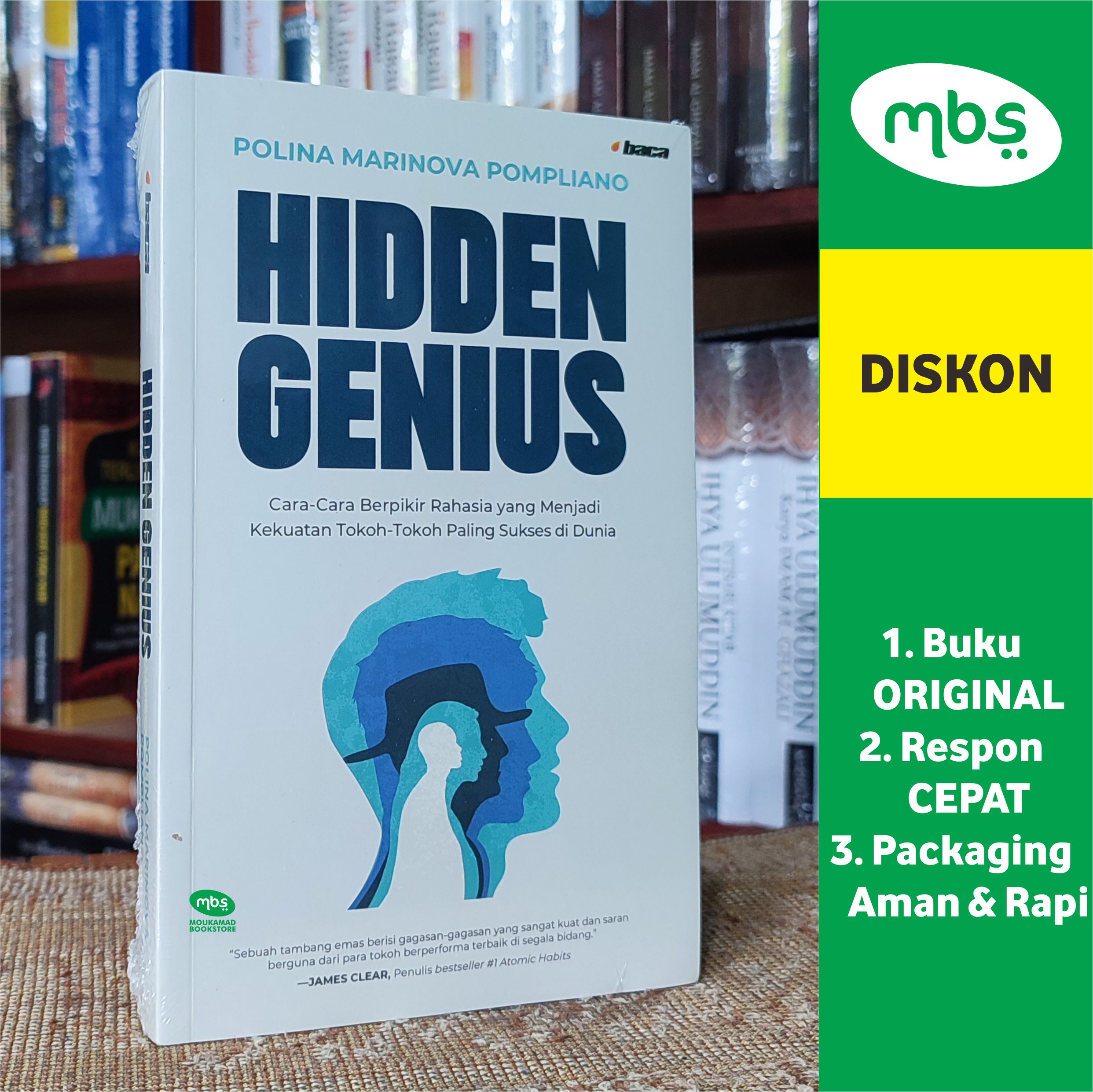 BUKU HIDDEN GENIUS CaraCara Berpikir Rahasia yang Menjadi Kekuatan