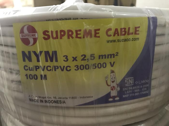 KABEL SUPREME NYM 3x25 mm 100m meter 3x25 100m 3 x 25 Cable 3 x 25