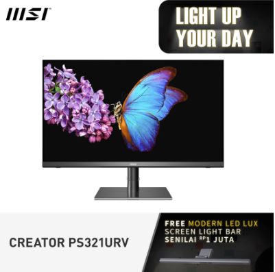 MSI CREATOR PS321URV MONITOR [2160p, 60Hz] | Lazada Indonesia