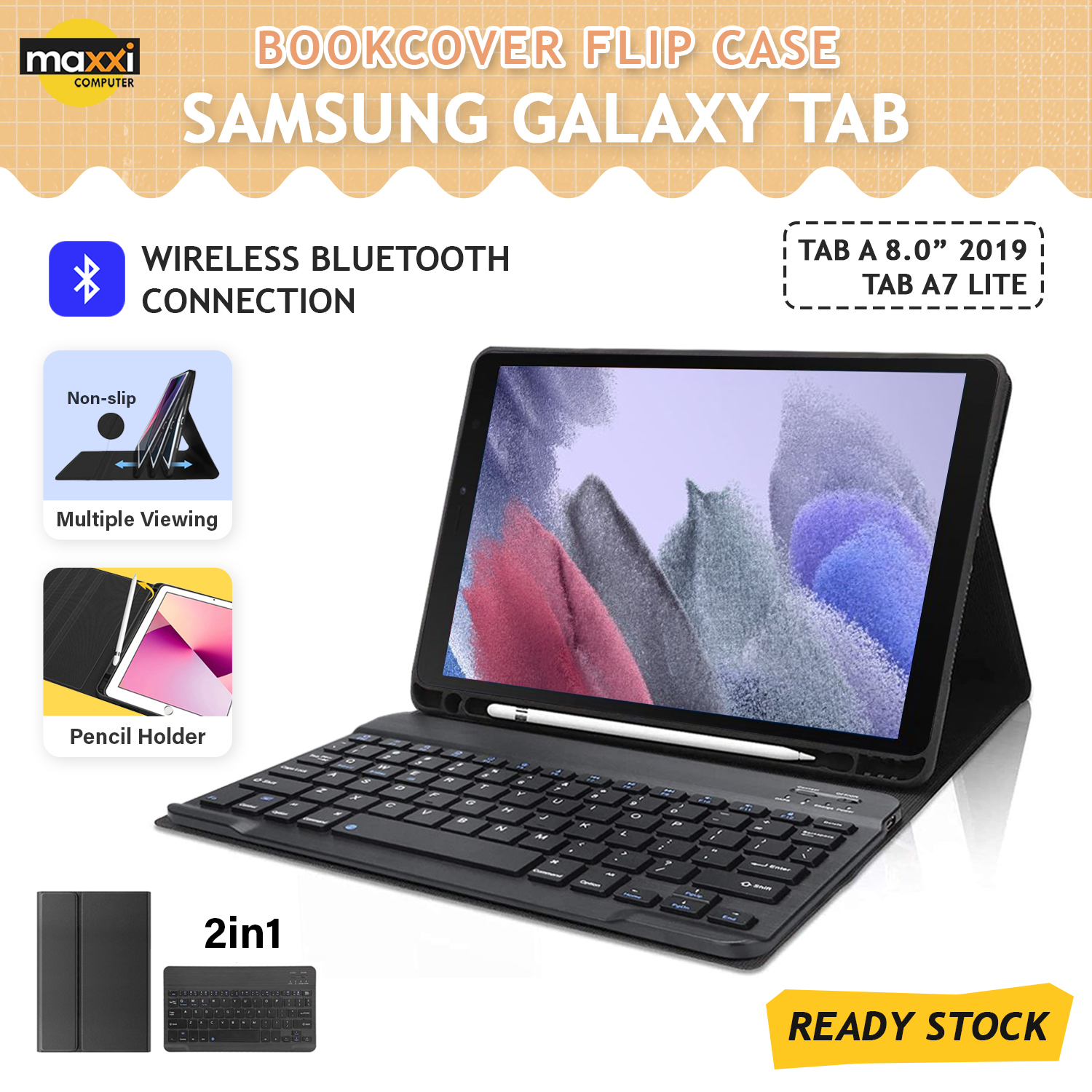 Book Cover Samsung Tab A7 Lite Book Cover Keyboard Samsung Galaxy