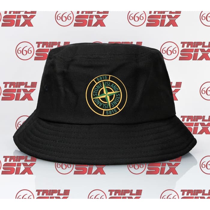 stone island reflective bucket hat