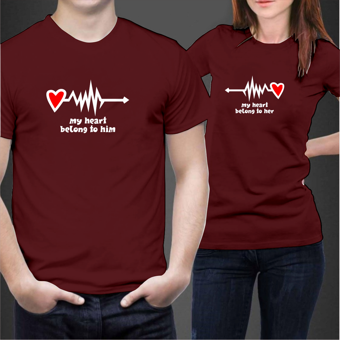 JO_FASHION-KAOS COUPLE/KAOS PASANGAN 