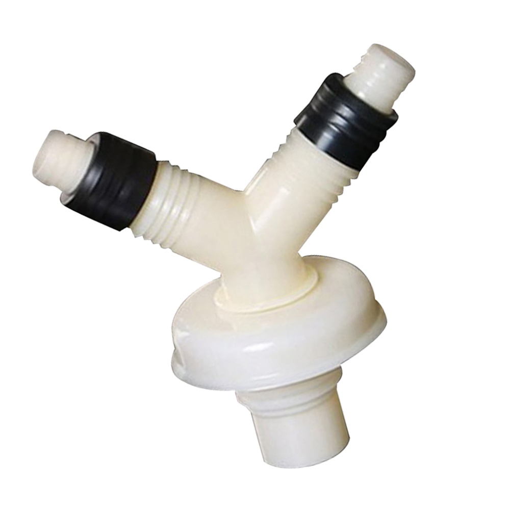 LazaraHome Washing Machine Hose Connector Floor Drain Tubing Joint Y