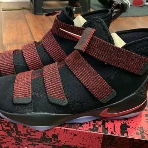 Jual Lebron Soldier 13 Black Terbaru 