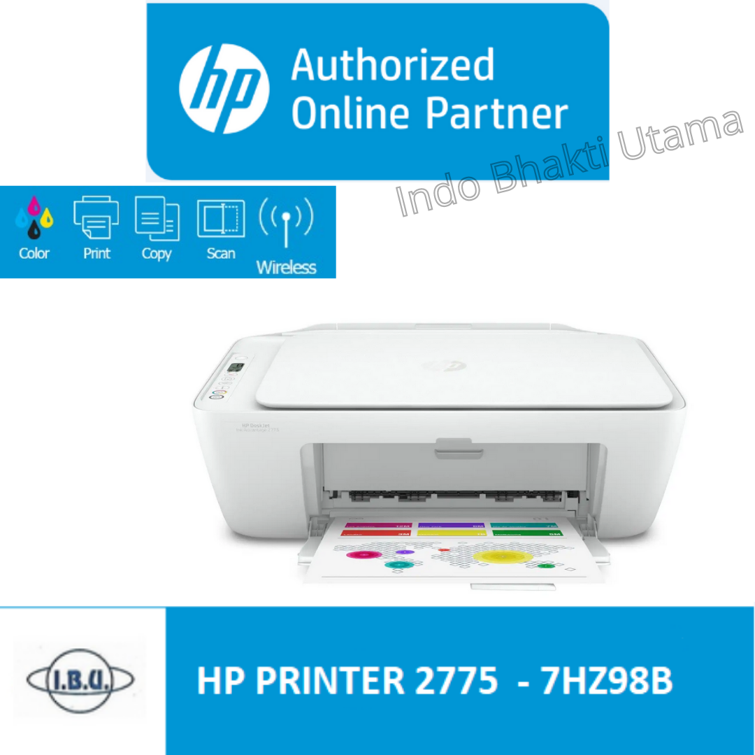 HP PRINTER 2775 PRINT SCAN COPY WIFI 