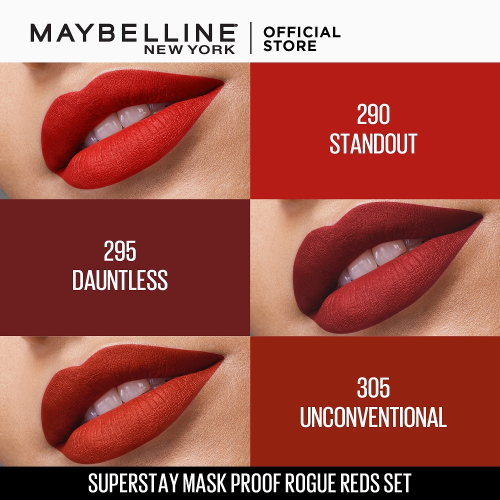 Maybelline Superstay Matte Lip Cream Rogue Limited Edition Lazada Indonesia