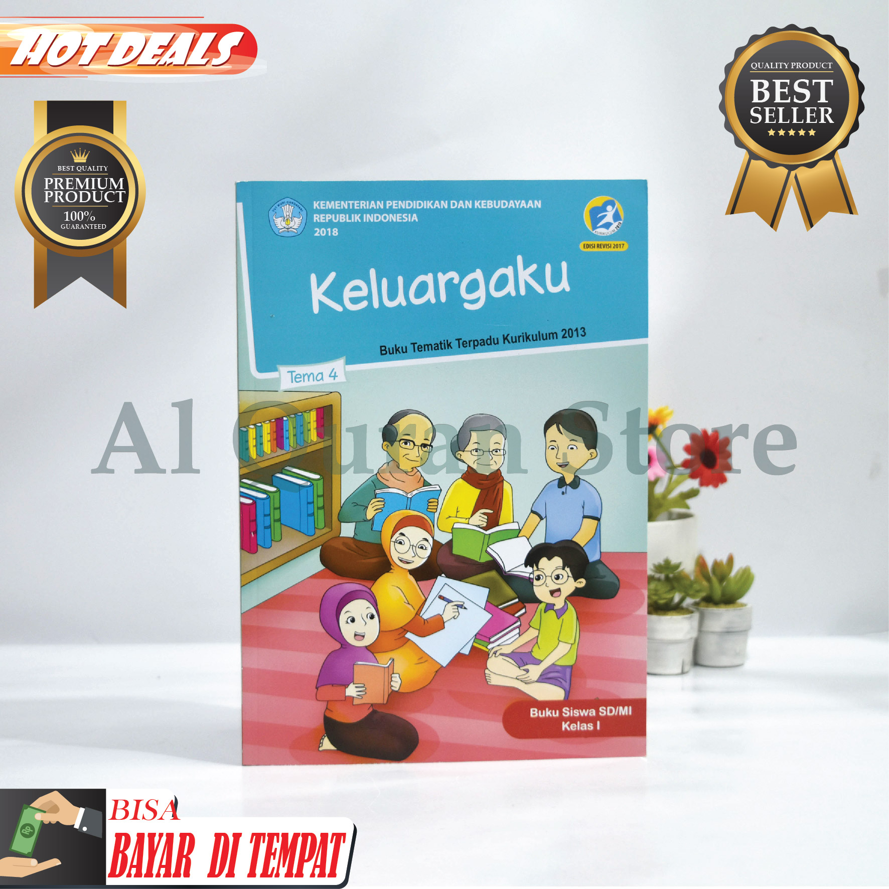 BUKU TEMATIK SD KELAS 1 TEMA 1,2,3,4,5 SEMESTER 1 Revisi 2017 PAKET ...