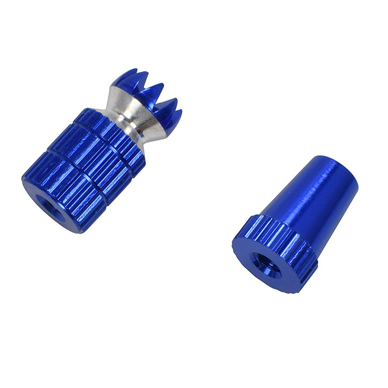 Embouts De Manettes Radio RC En Aluminium Rouge – Compatible Futaba, DX6I, DX7S, DX8, DX9, Taranis – Filetage 3 Mm