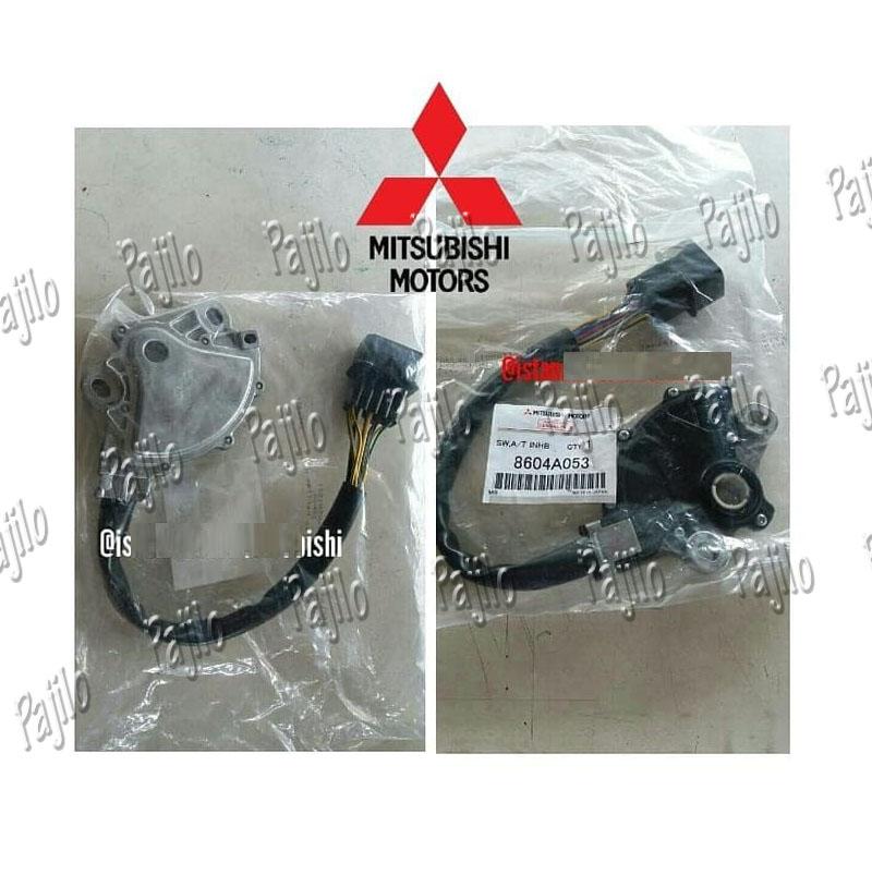 ORIGINAL Switch Inhibitor Matic Mitsubishi Pajero Sport neutral switch sakelar saklar pengaman transmisi otomatis Automatic Pajero Sport Karpet Casing Kunci Filter Udara Bensin Per Shock Sok Breaker Sarung Bodi Cover Busi velg handle hendel Handel Pintu