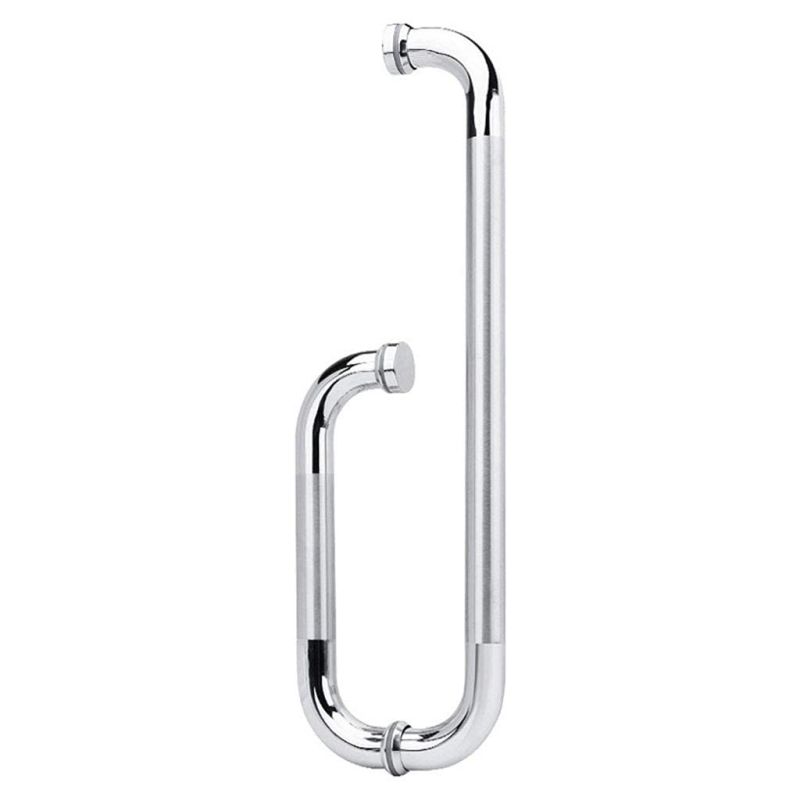 Pull Handle Pintu Kaca Shower Stainless 22x42cm Shower Room Handle Bathroom Handle Glass Door