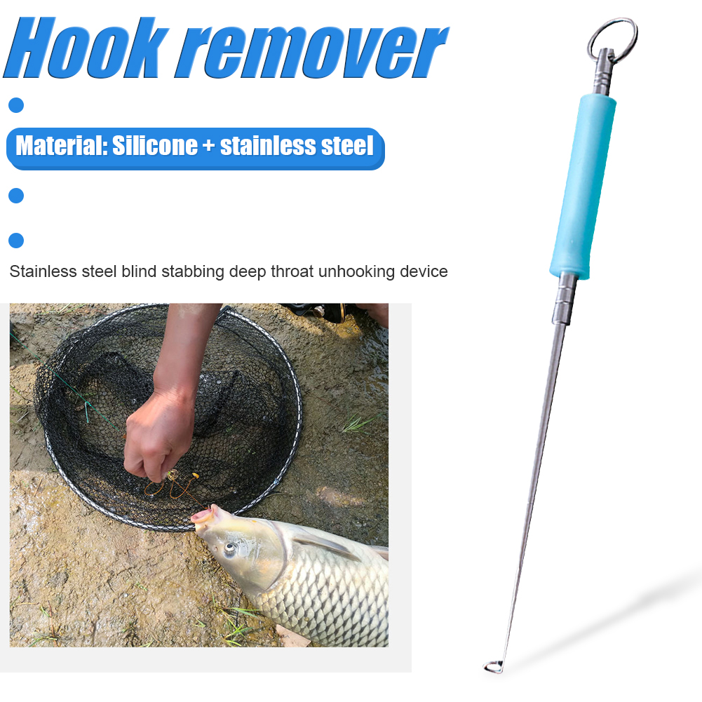 COD ] - Alat Pelepas Kail Pancing Fish Hook Remover Flexible Delicate  Proberos