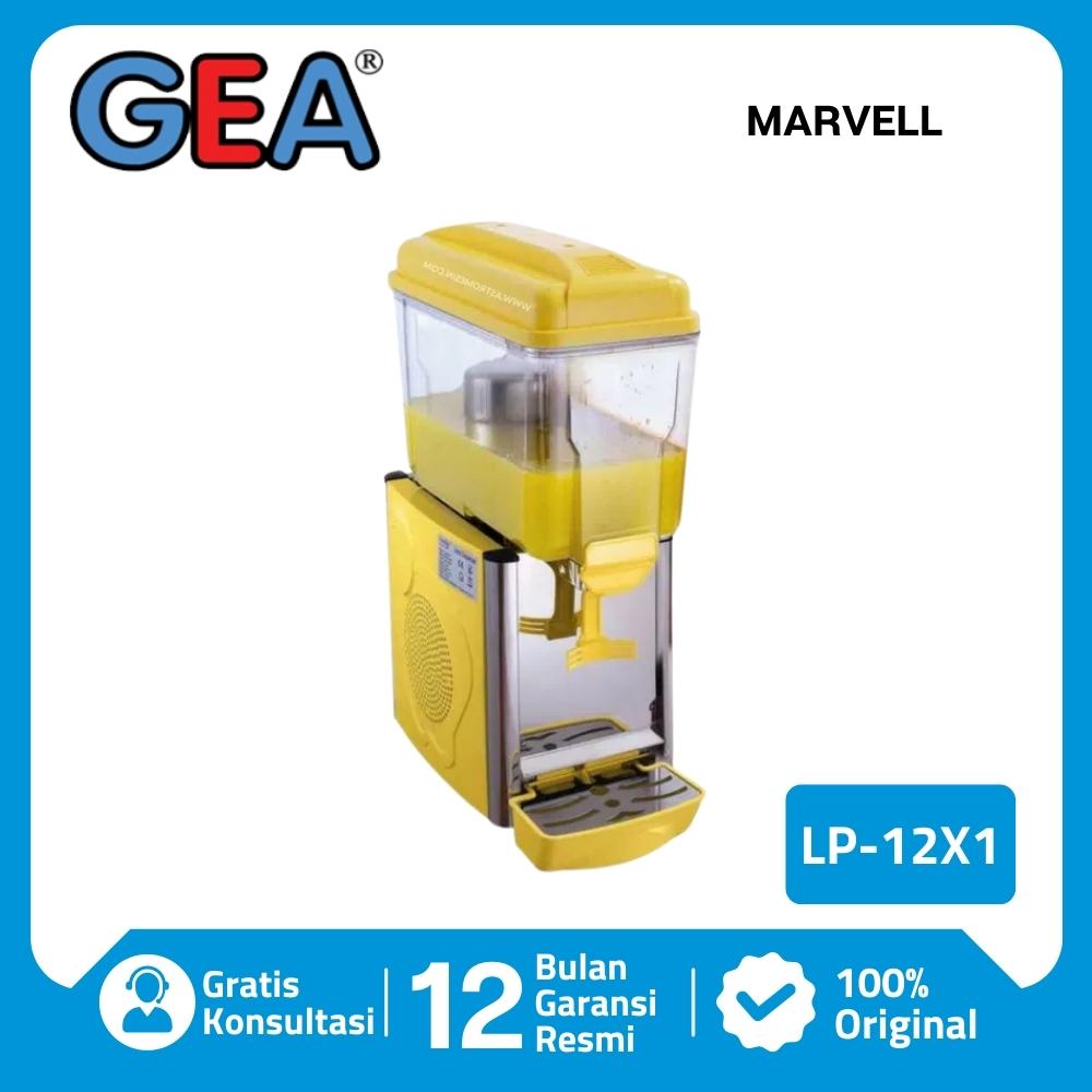 Gea Lp 12x1 Juice Dispenser Aduk 1 Tabung 12 Liter Garansi Resmi