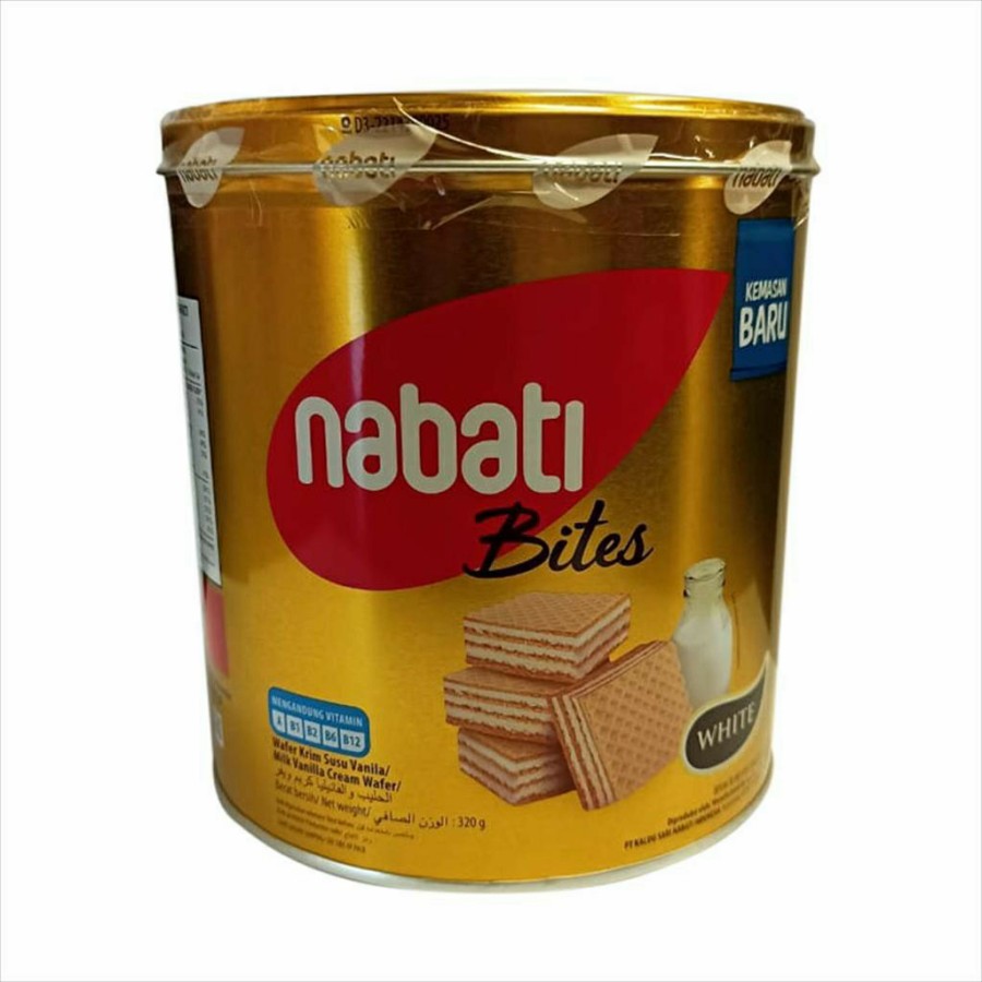 Nabati White wafer kaleng 320 gram | Lazada Indonesia