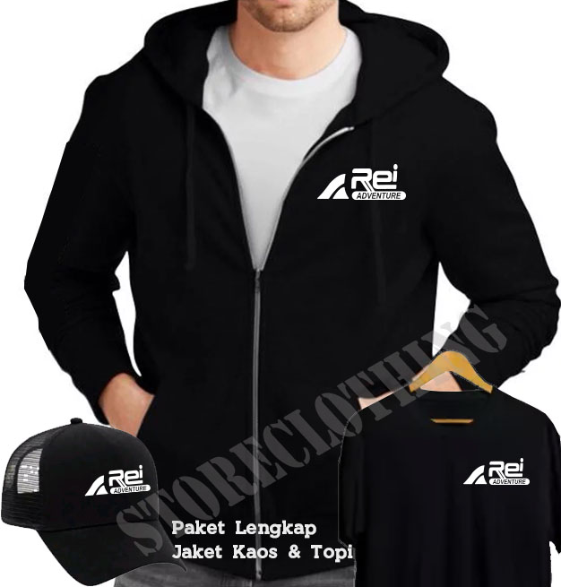 jaket hoodie rei