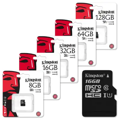 Kingston Micro SD [16GB] Class 10 Memory Card