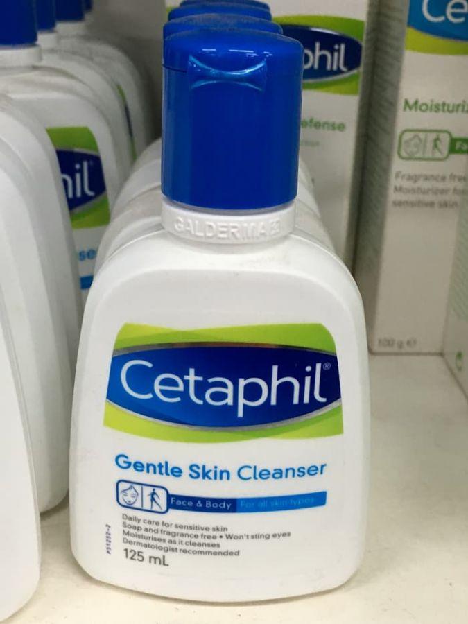 Cetaphil Gentle Skin Cleanser 125 Ml / Produk Kecantikan Mandi Perawatan Tubuh Sabun Badan / Kesehatan Kecantikan / Perawatan Tubuh / Sabun Mandi Sampo / Sabun Cair