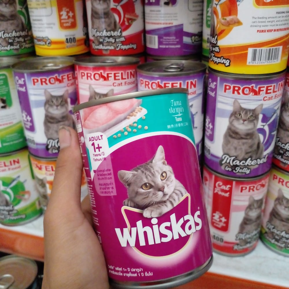 WHISKAS® Makanan Kucing Basah Kaleng 400gr Lazada Indonesia
