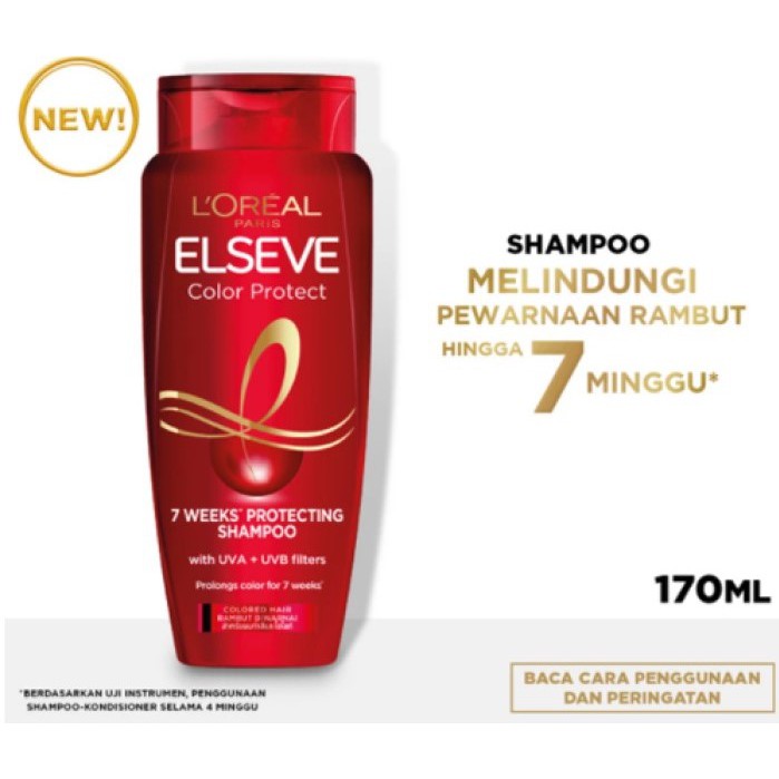 Loreal / L'oreal Elseve COLOR Shampoo 170ML MERAH Lazada Indonesia