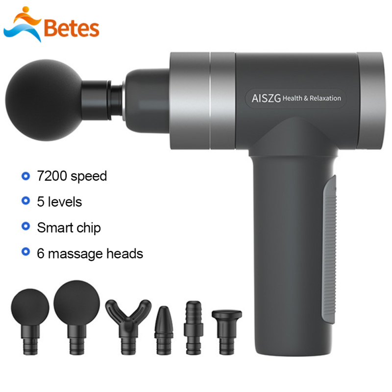 Betes bàn mát xa nút bấm màn hình cảm ứng Máy mát xa trị liệu thư giãn cơ bắp Mát xa cơ mặt gõ Với 6 đầu mát-xa