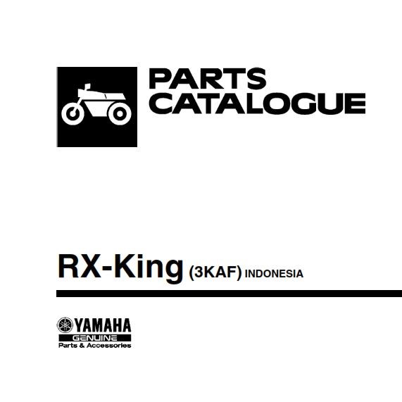 RX KING PART CATALOG COPY BUKU PANDUAN PEMASANGAN SEMUA PART RX KING