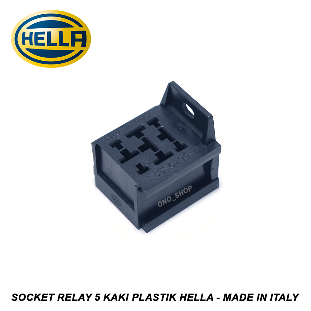 Socket Relay 5 Kaki Plastik Hella Made In Italy Lazada Indonesia